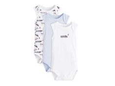 Name It heather tog bodysuit (3-pack)